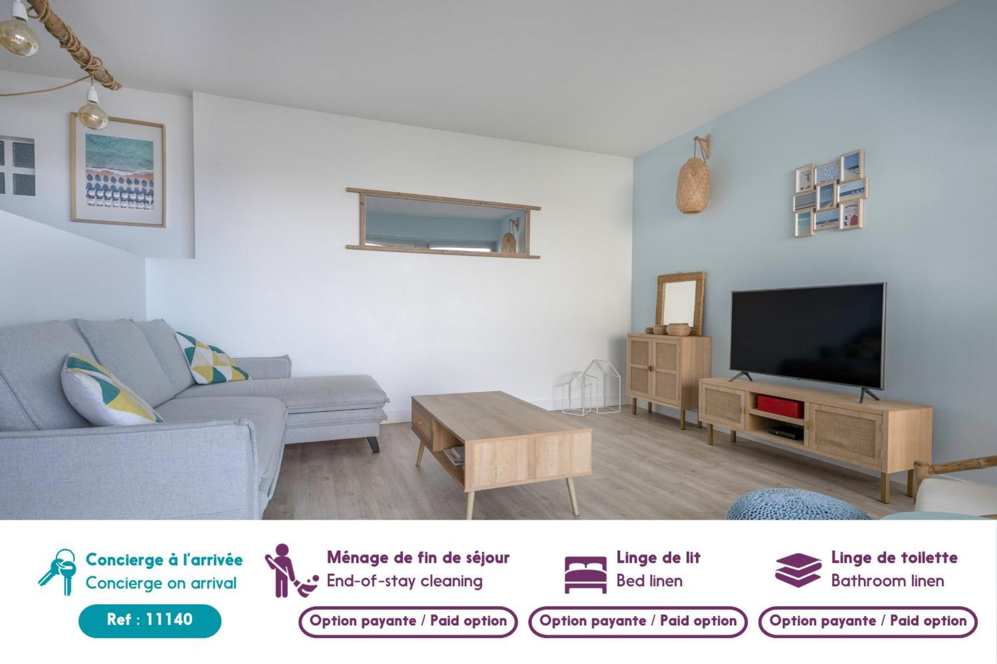Charmant Appartement Vue Mer! La Baule المظهر الخارجي الصورة